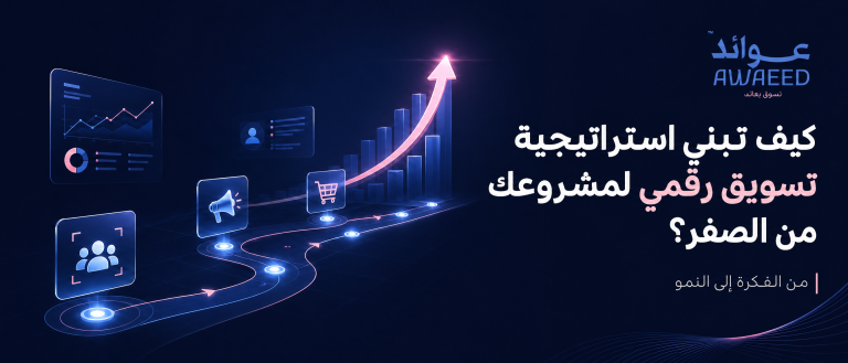 كيف تبني استراتيجية تسويق رقمي لمشروعك من الصفر