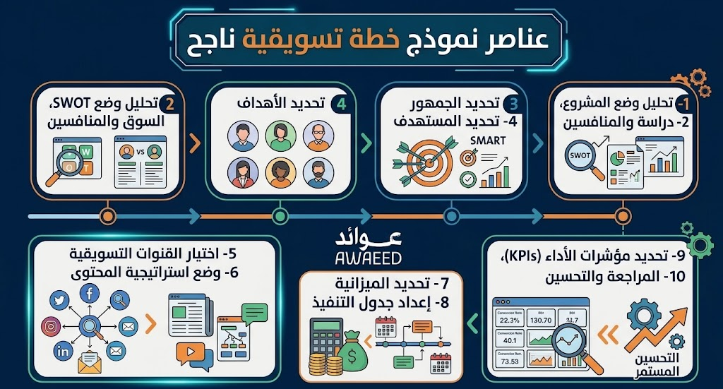 نموذج خطة تسويقية